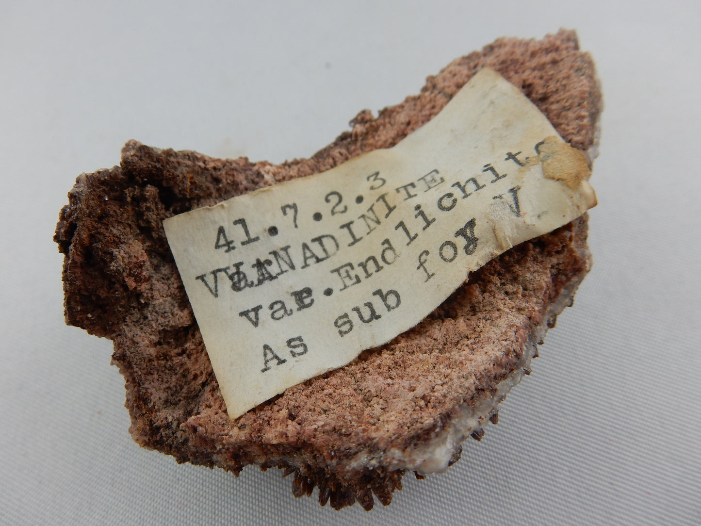 Vanadinite - var. Endlichite