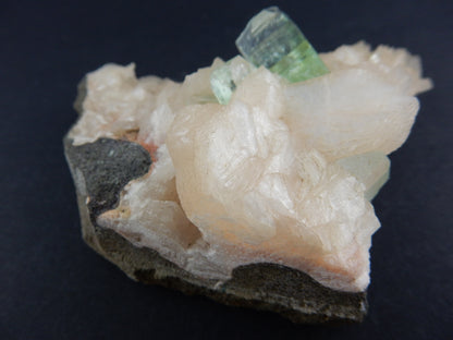 Apophyllite on Stilbite