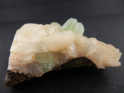Apophyllite on Stilbite