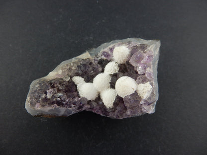Okenite on Amethyst