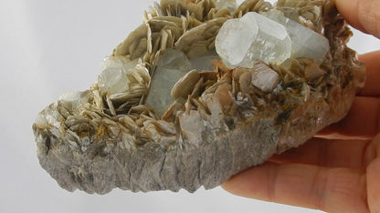 Aquamarine Cluster - Museum piece